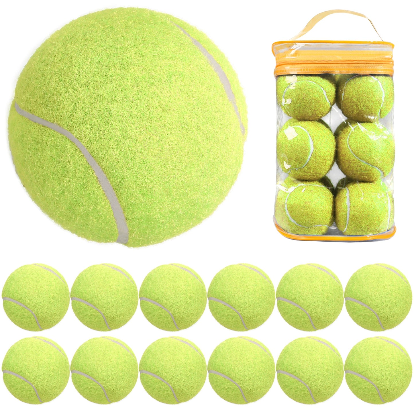 Tennis Balls 12 Pcs